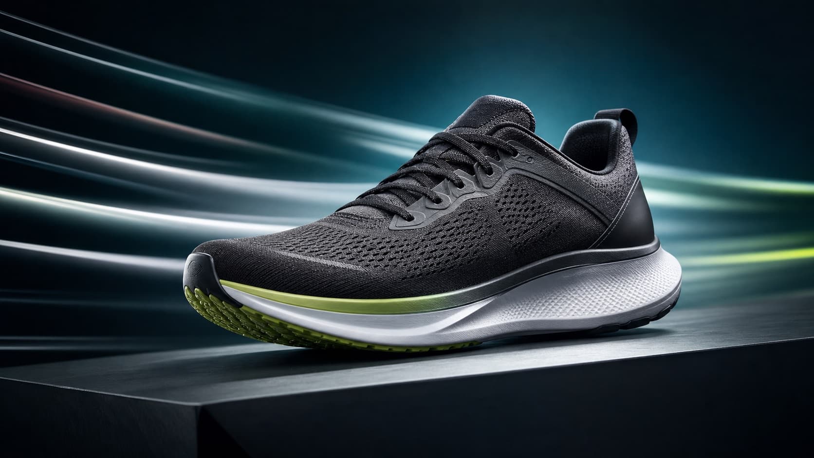 Performance shoe campaign - CatalogScene AI product photography